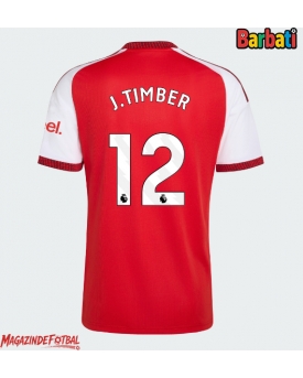 Arsenal Jurrien Timber #12 Tricou Fotbal Replică 2026-27 Barbati Acasa Arsenal Jurrien Timber #12 Tricou Fotbal Replică 2026-27 Barbati Acasa